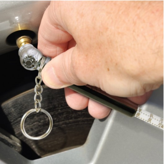 Tyre Pressure Keyrings Sample